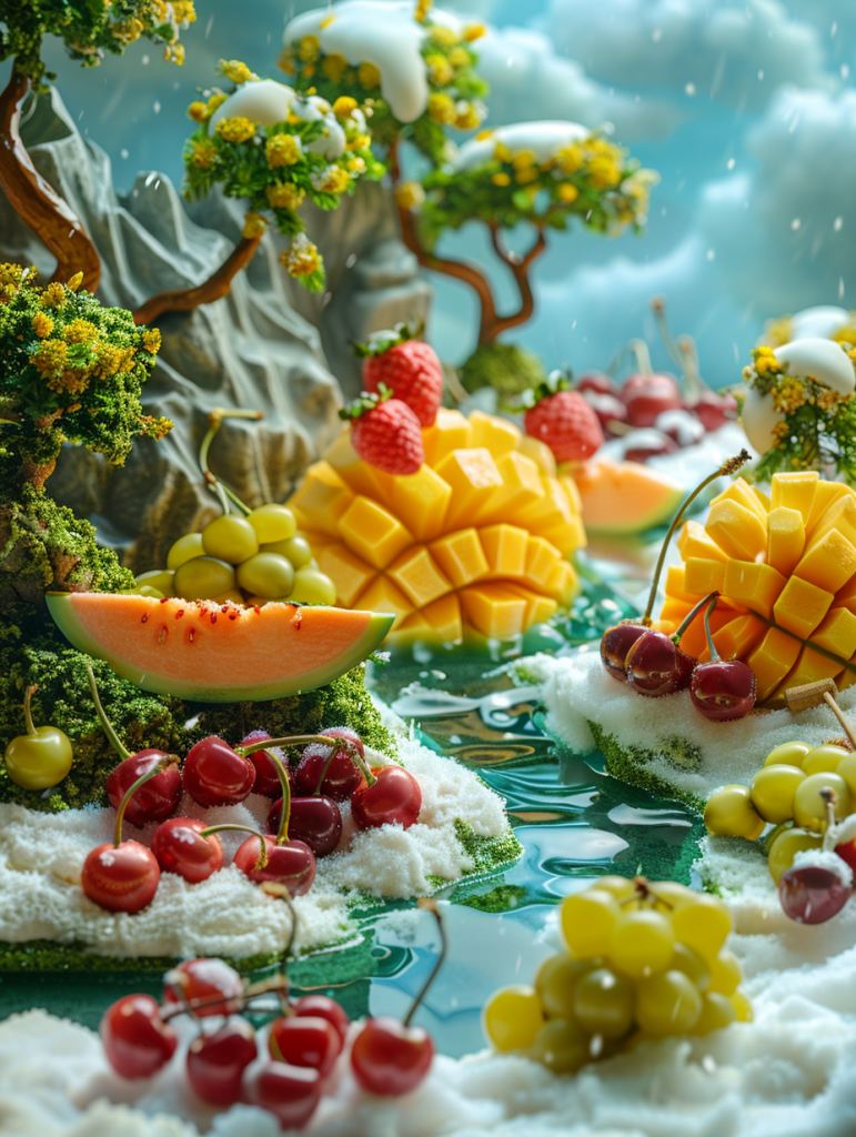 Midjourney微缩食物关键词合集