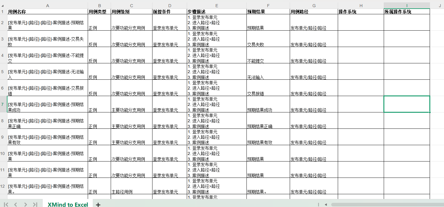 图片[4]-xmind转换为excel案例工具下载-永豪博客